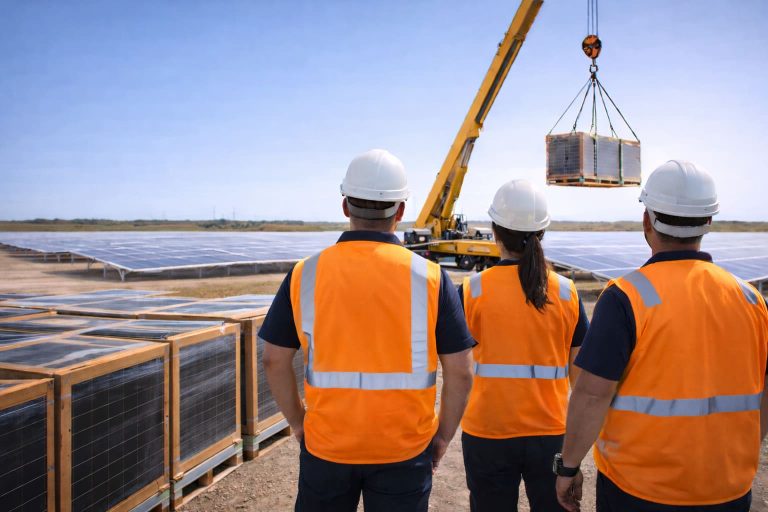 Rollout Logistics for Solar Projects